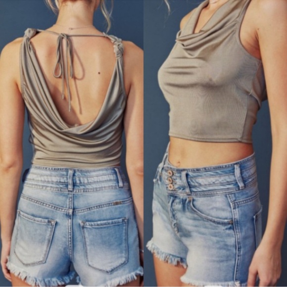 KanCan Pants - KanCan High Rise Denim Shorts